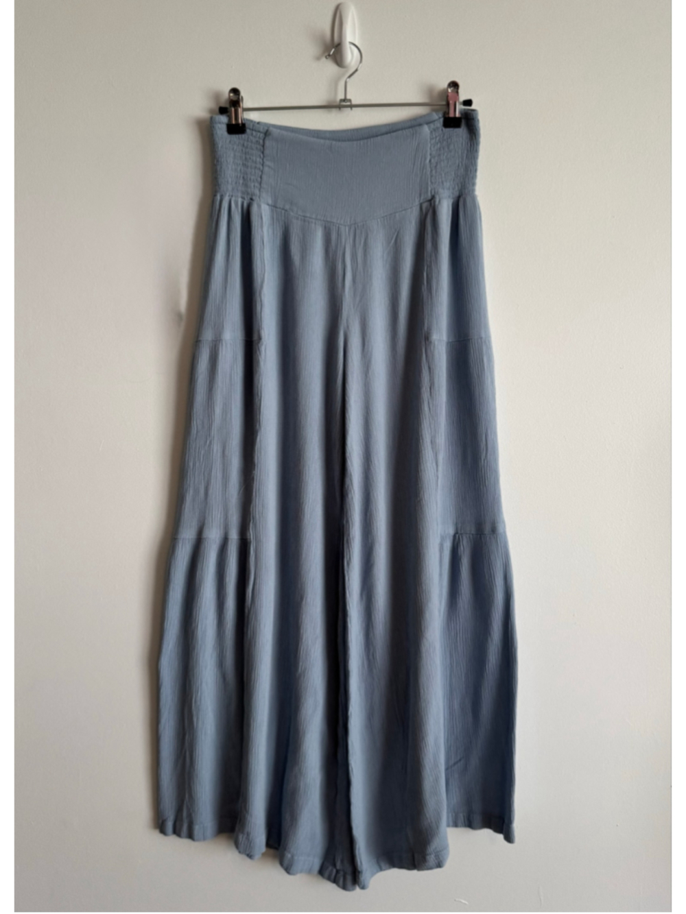 Women's Vanilla Star Wide Leg Pants Size M Blue